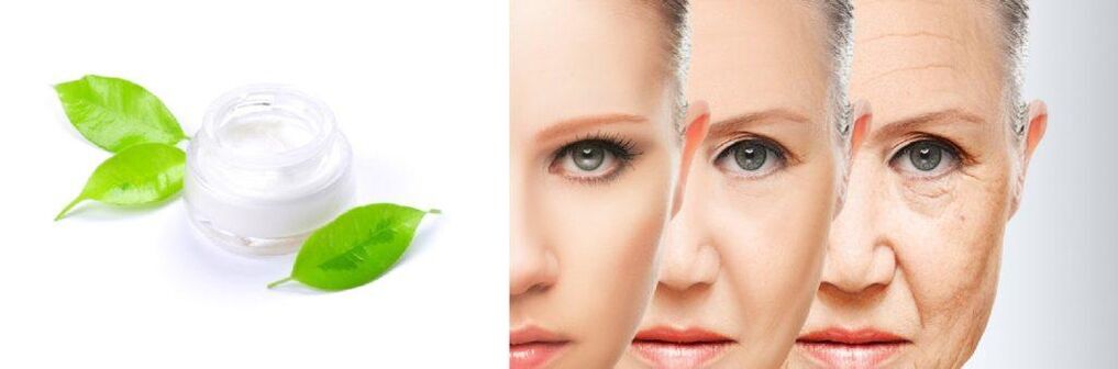 Öregedésgátló arcmaszk